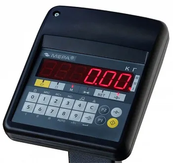 весы товарные мера пвм-3/150-п нерж (инд full-п) 60х40