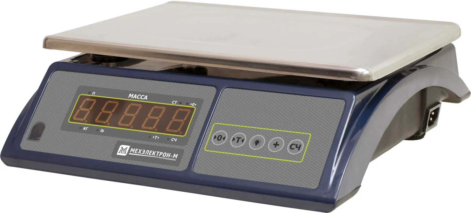 Весы порционные Мехэлектрон ВЭТ-3-0,5/1-2С-ДБ 1 крупный дисплей