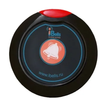 кнопка вызова персонала ibells-305, черный