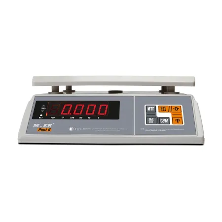 весы порционные m-er 326afu -15.1 led "post ii"