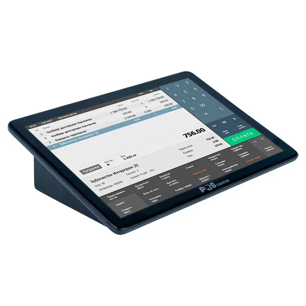 pos терминал poscenter wise lite (10, 1", j4125, ram 4gb, m2 ssd 128gb, wifi, bt) без ос (4824)