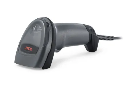 сканер штрих-кода атол sb 2108 plus, usb, серый, с подставкой