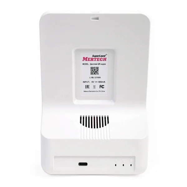 дисплей qr кодов mertech brand (usb, bluetooth)