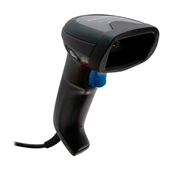 сканер штрих-кода datalogic qw2500, blk, usb, с подставкой, черный