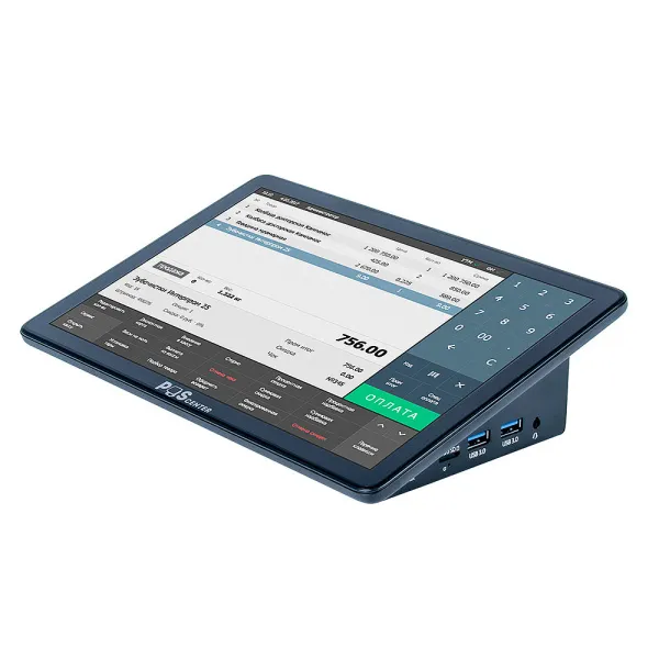 POS терминал Poscenter Wise Lite (10, 1", J4125, RAM 4Gb, M2 SSD 128Gb, WiFi, BT) без ОС (4824)