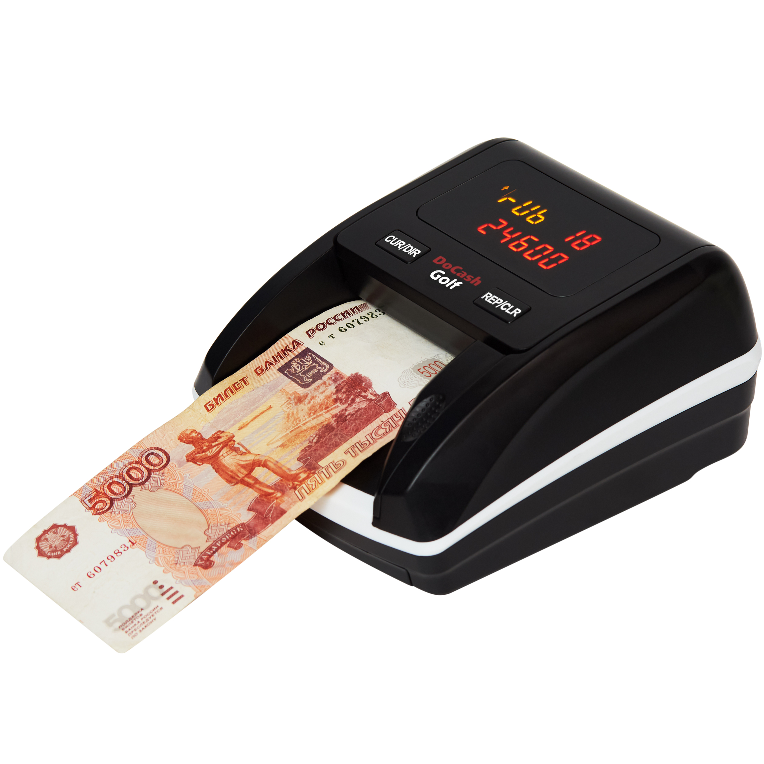 Детектор банкнот DoCash Golf RUB автоматический, без АКБ