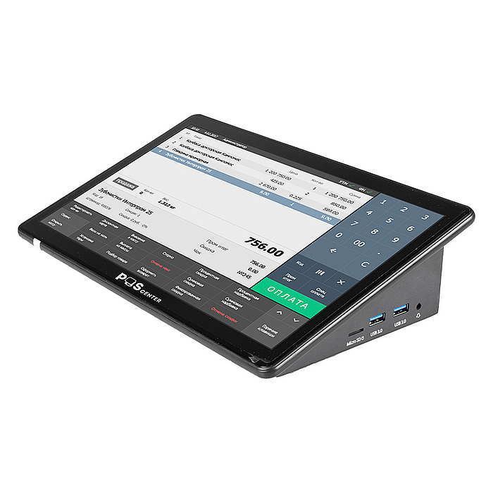 POS терминал Poscenter Wise Pro (11, 6", P-CAP, J4125, RAM 4Gb, eMMC 64Gb, WiFi, BT) без ОС (2516)
