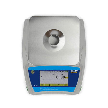 весы лабораторные m-er 123 acfjr- 300.005 sensomatic tft
