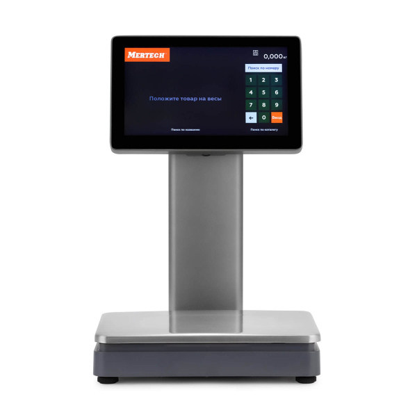 весы с распознаванием товаров m-er 828 pm-32.5 (vision-ai, 12", usb, ethernet, wi-fi)