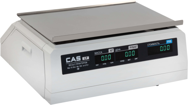 картинка весы с печатью этикетки cas lp-06 (ver -1.6) от магазина Формула Торговли