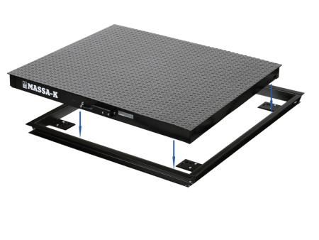 весы платформенные масса-к 4d-pmf-15/12-1000-rа врезные