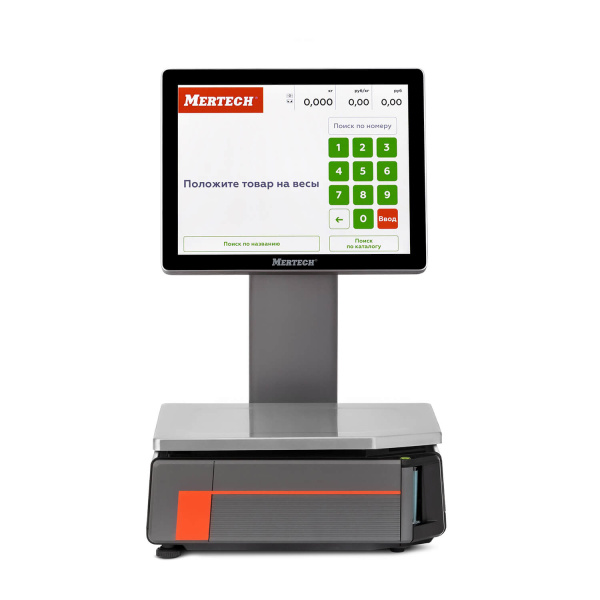 весы с печатью этикеток m-er 727 pm-32.5 (15", usb, ethernet, wi-fi)