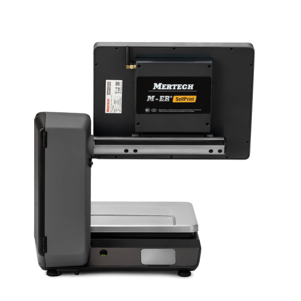 весы с печатью этикеток m-er 725 pm-32.5 (15", usb, ethernet, wi-fi)