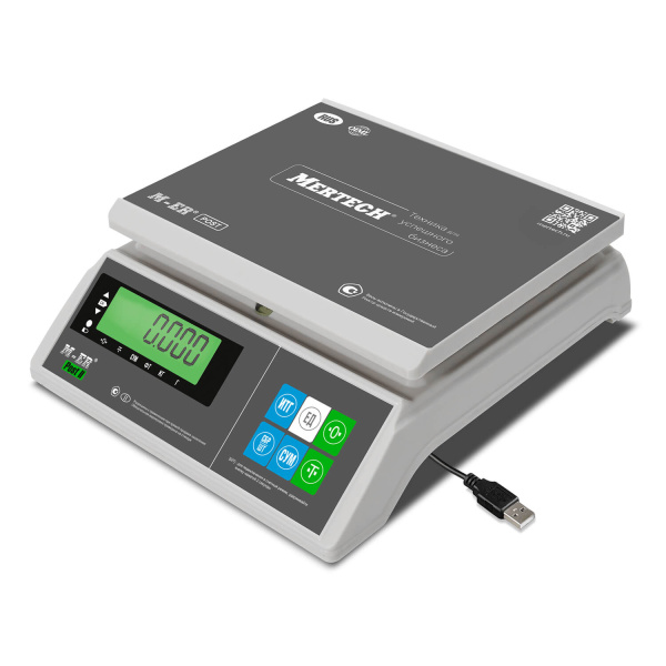 Весы порционные M-ER 326AFU -32.1 LCD c USB